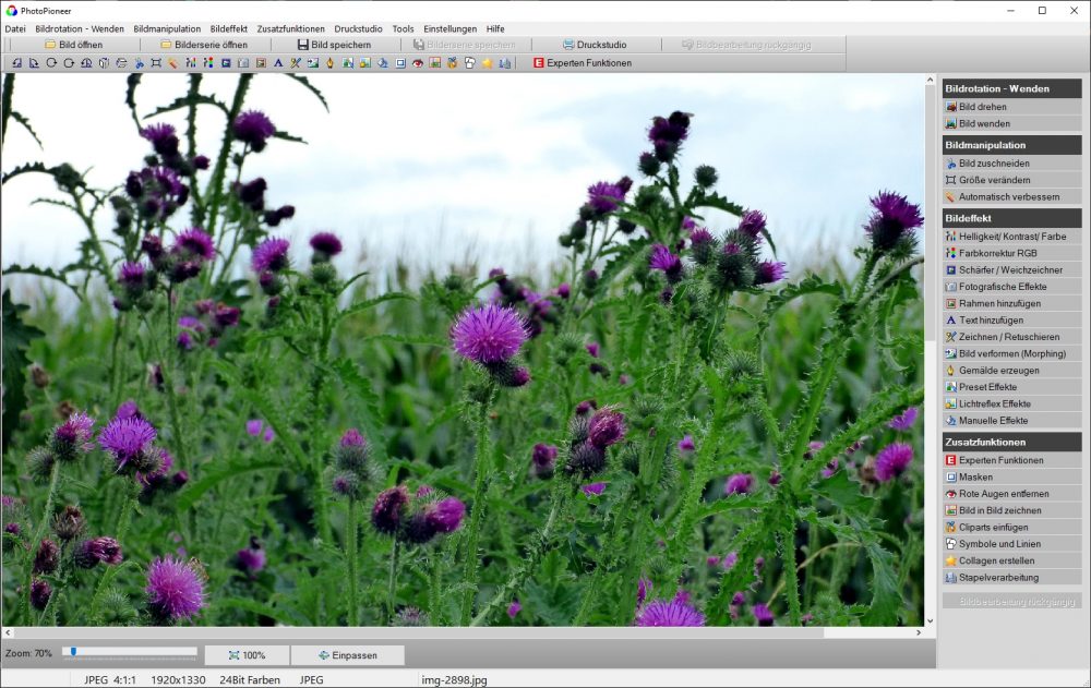 Bildbearbeitungsprogramm für Hobbyfotografen