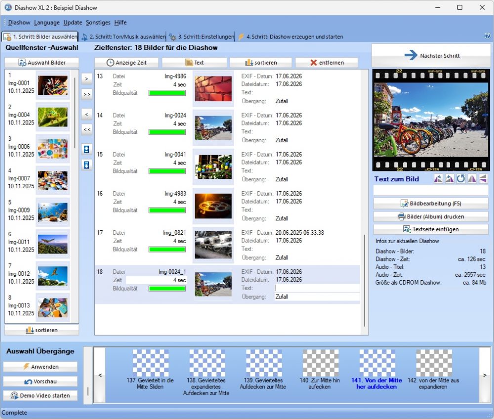 Diashow Programm
